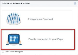 Người kết nối với trang của bạn trong Audience Insight khách hàng