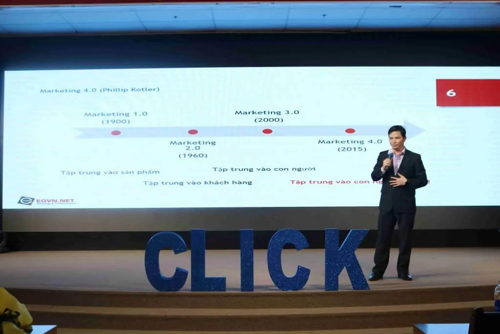Trương Văn Quý hội thảo marketer click 2020