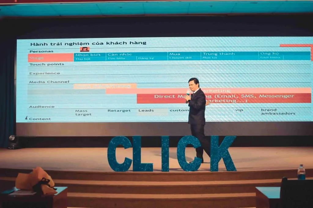 Trương Văn Quý hội thảo marketer click 2020