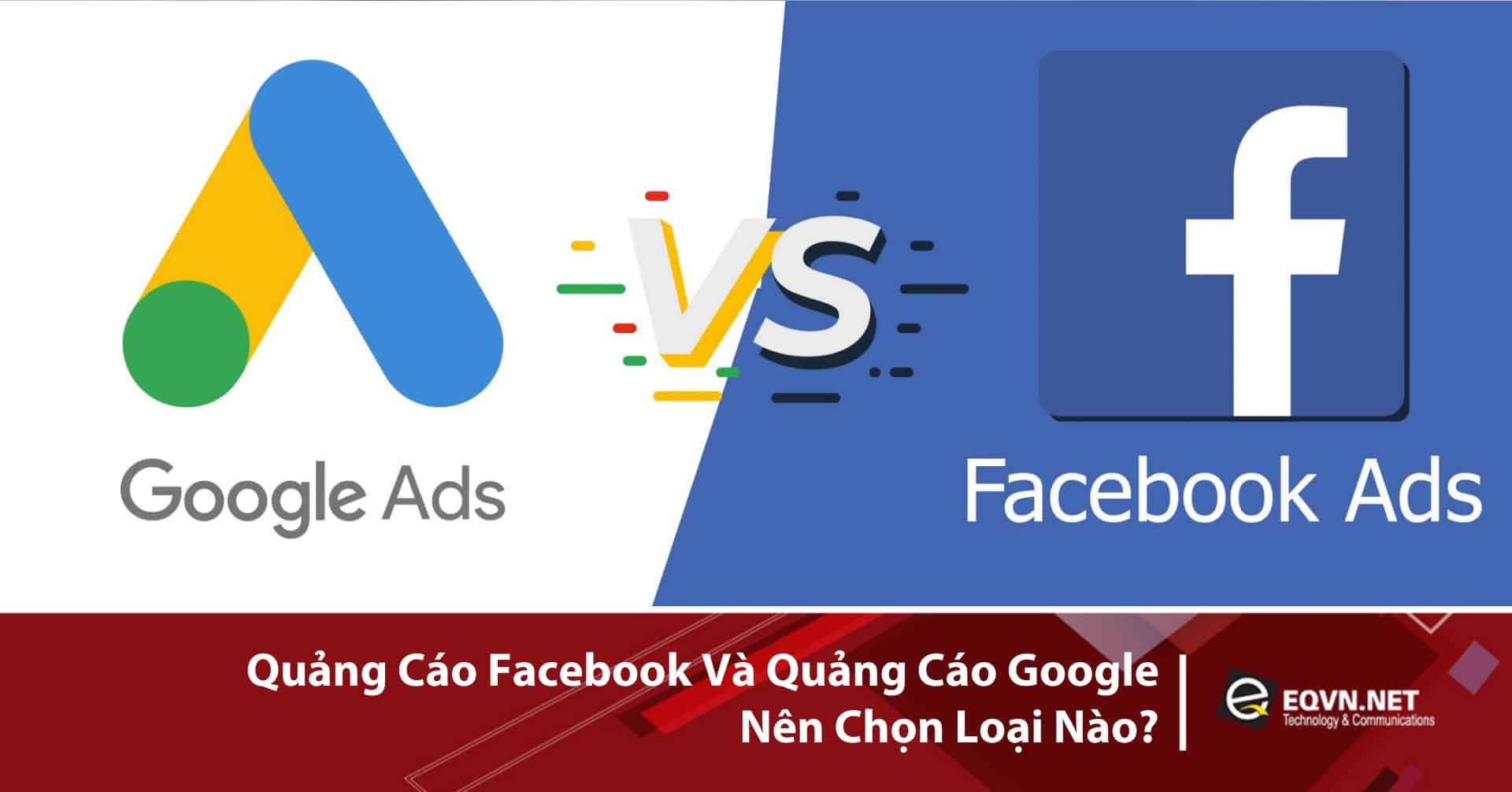 facebook ads và google ads