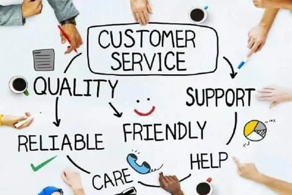Đội ngũ chăm sóc khách hàng sẽ giải quyết các vấn đề mà khách hàng gặp phải