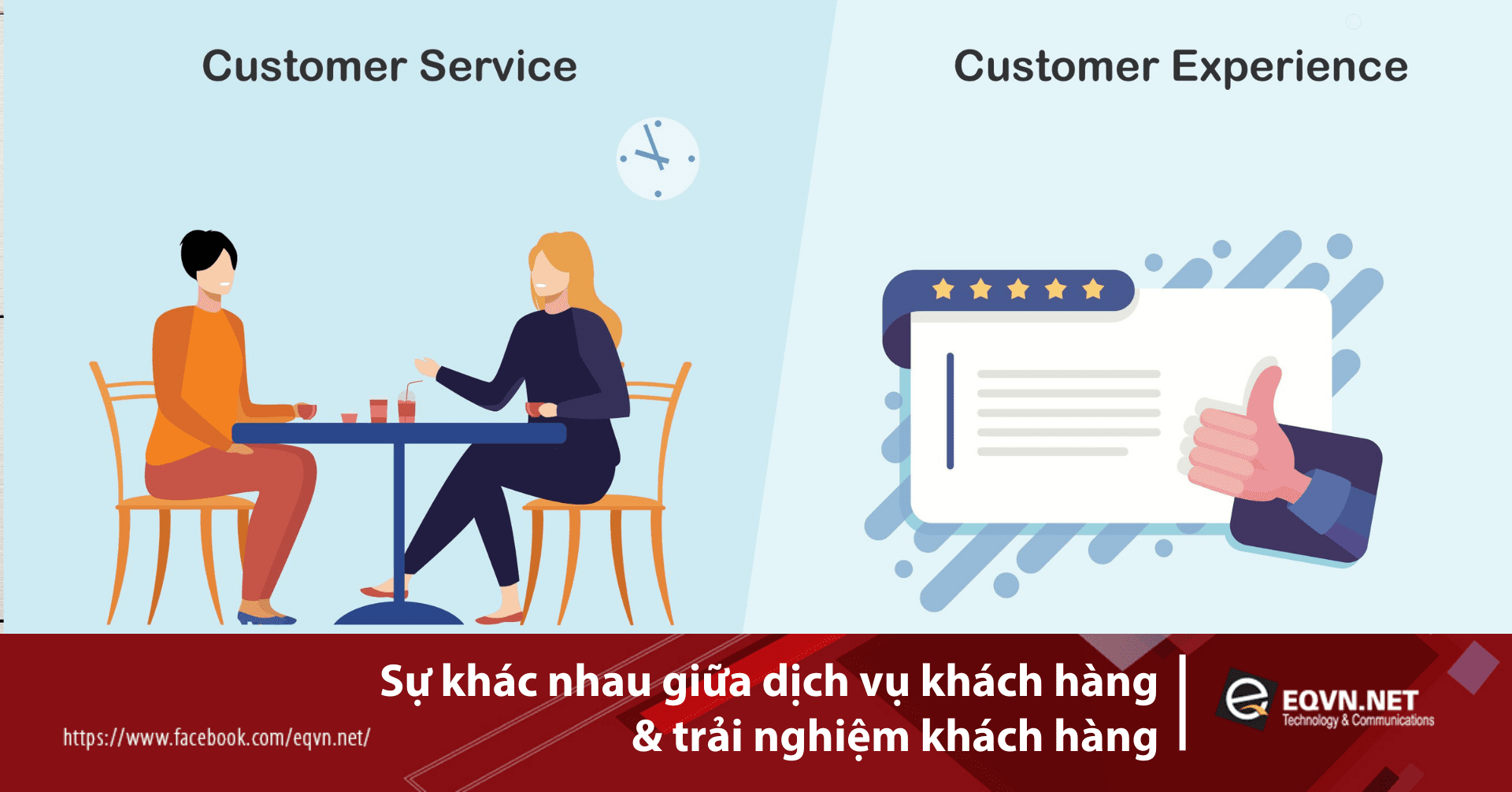 Sự khác nhau giữa Customer Experience và Customer Service