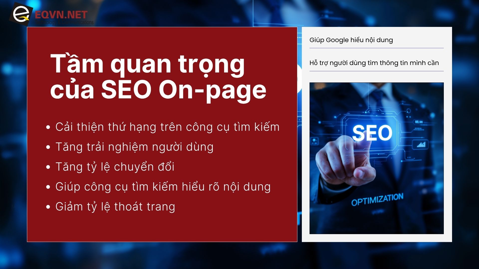Lợi ích khi tối ưu SEO on-page