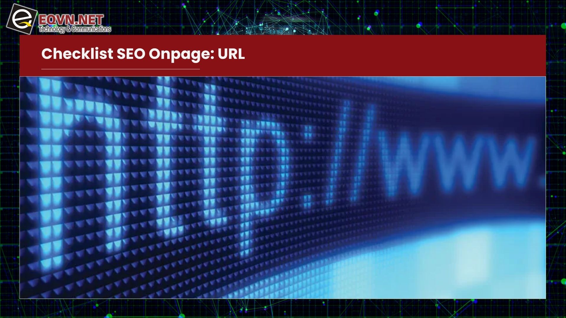 Cấu trúc URL chuẩn SEO