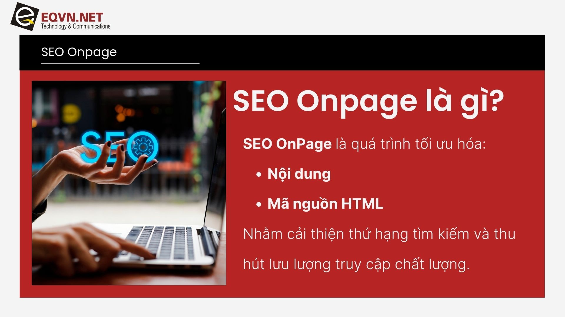 SEO Onpage là gì?