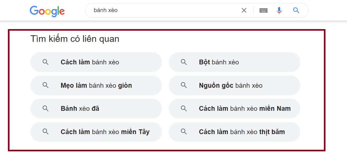Sử dụng Google Suggest để tìm từ khóa