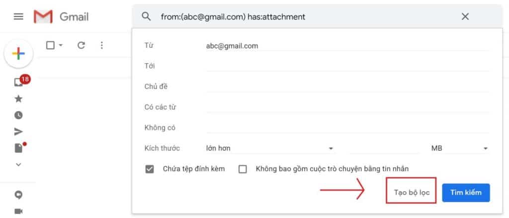 Cách lập whitelist email trong gmail 4