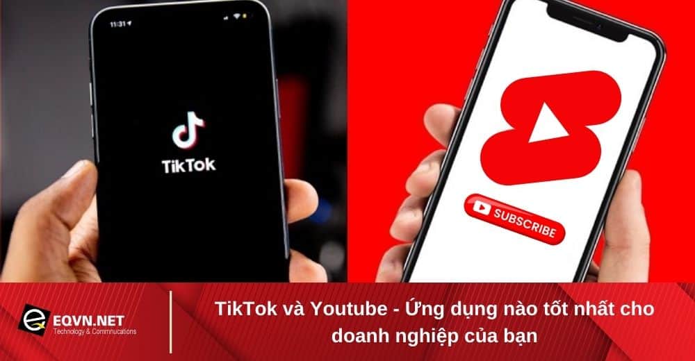 TikTok và YouTube