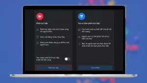 Chọn Video trực tiếp
