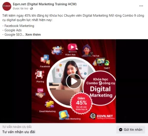Sử dụng quảng cáo Facebook