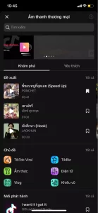 Sử dụng âm nhạc và hiệu ứng