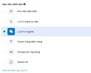 Xác đinh mục tiêu chiến dịch