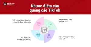 Nhược điểm của quảng cáo TikTok