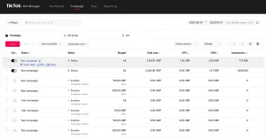 Phân tích và theo dõi hiệu suất