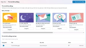 Chatbot dựa trên quy tắc: