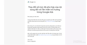 Email hỗ trợ và giải đáp thắc mắc