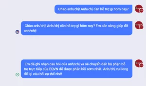 Kết hợp với nhân viên hỗ trợ khi cần thiết