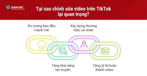 Tại sao chỉnh sửa video trên TikTok lại quan trọng?