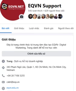 Tối ưu mục “Giới thiệu” (About)