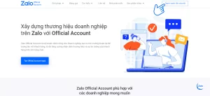Chọn “Tạo Official Account"