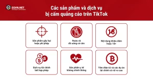 Cập nhật Chính sách TikTok 2025: Bí kíp dành cho người dùng 6 Các sản phẩm và dịch vụ bị cấm quảng cáo