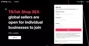 Hướng Dẫn Đăng Ký Ngành Hàng Hạn Chế Trên TikTok 4 Truy cập TikTok Seller Center