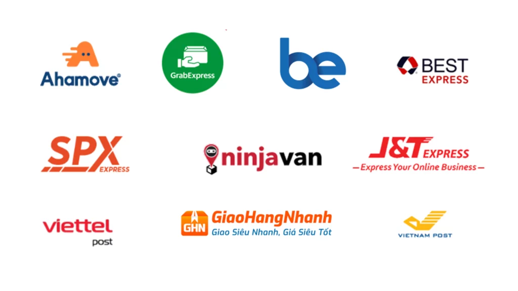 Lựa chọn đơn vị vận chuyển Shopee