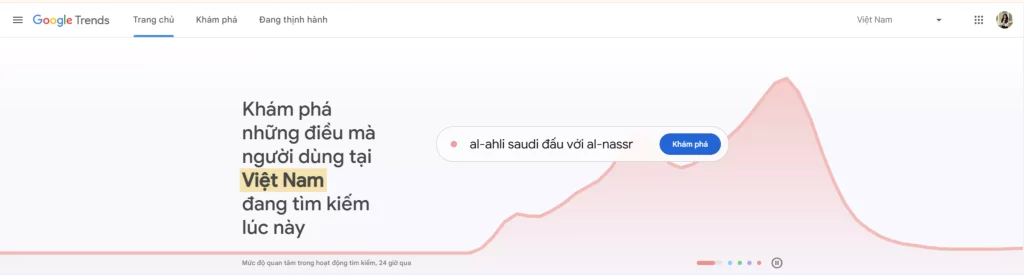 Xu Hướng Tìm Kiếm Google Trends