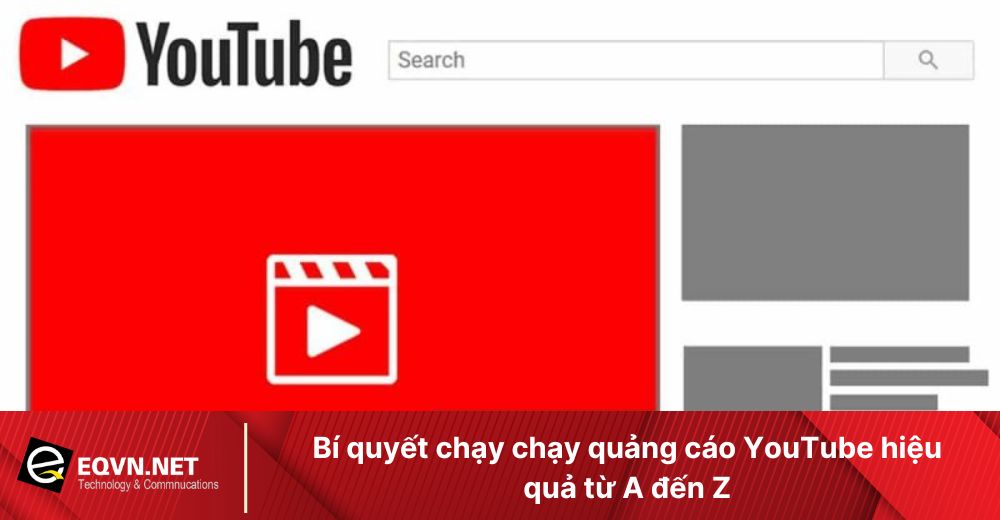 bí quyết chạy quảng cáo youtube hiệu quả