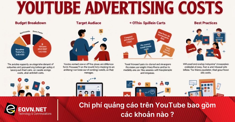 chi phí quảng cáo trên YouTube bao gồm các khoản nào
