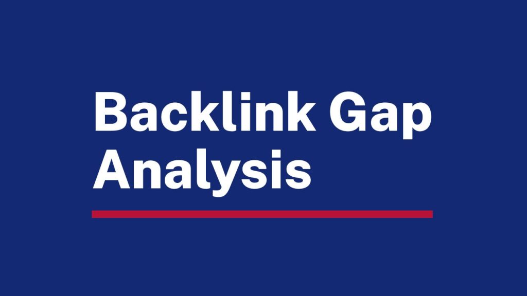 Backlink gap