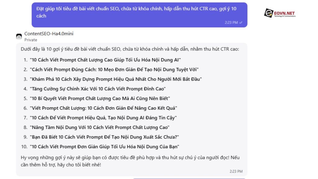 Prompt AI